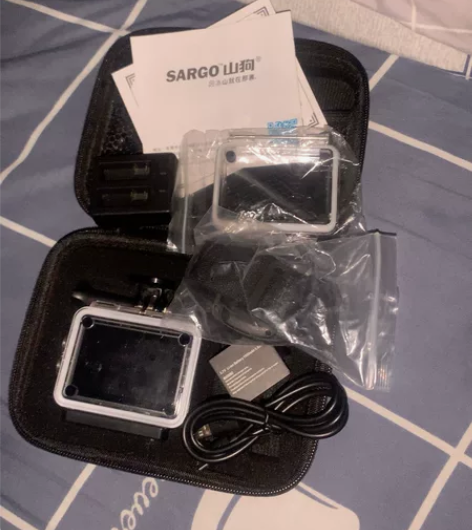 运动相机 山狗 朋友送的。用过几次,具...