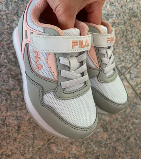 斐乐Fila kids28码魔术贴透气网面...