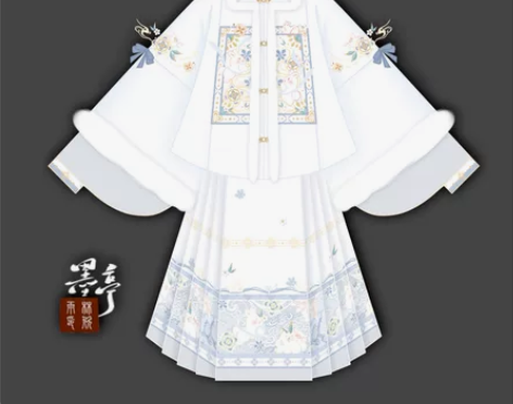 新款原创明制汉服兔年成人女汉服半袖马面裙