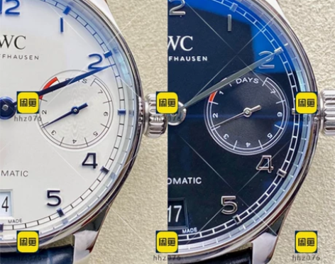 手表鉴定万国葡萄牙系列AZ葡七真假ZF葡七...