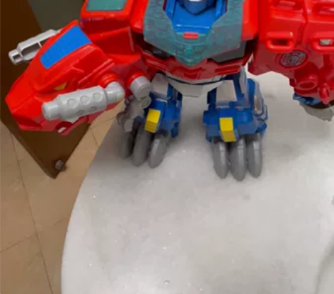 变形金刚秦天柱模型，9成新，购买于玩具反斗...