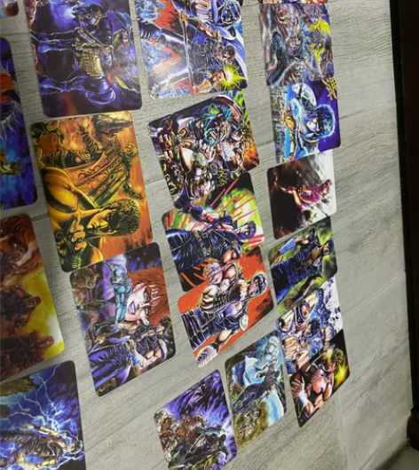 北斗神拳卡片 喜欢北斗神拳收藏品
