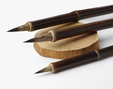 全新 古竹小楷 鼠须 古朴有形 手工毛笔 ...