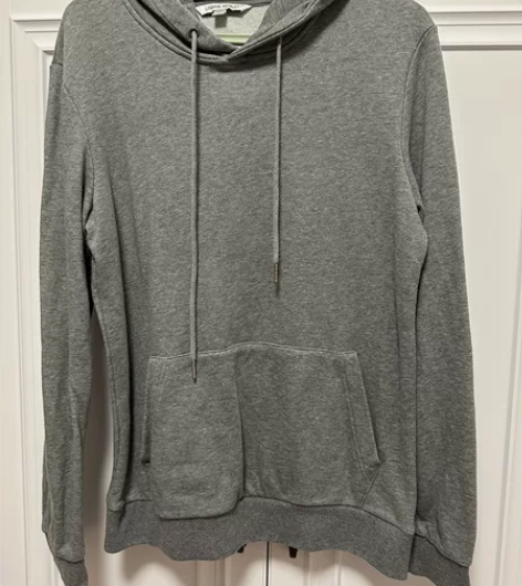 urban revivo 灰色连帽卫衣 M...