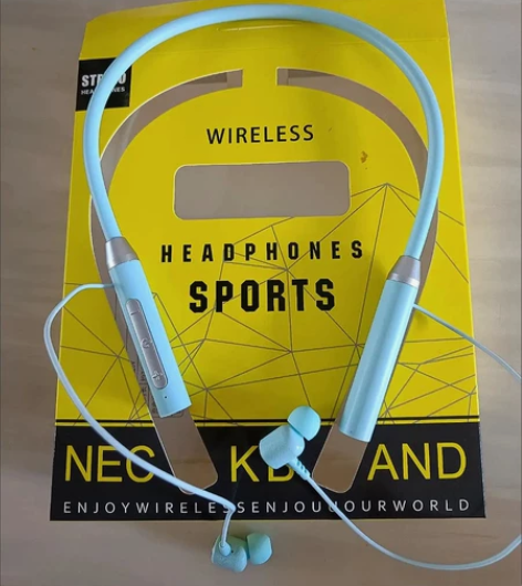 全新一批新款蓝牙无线耳机，挂脖运动双耳入耳...