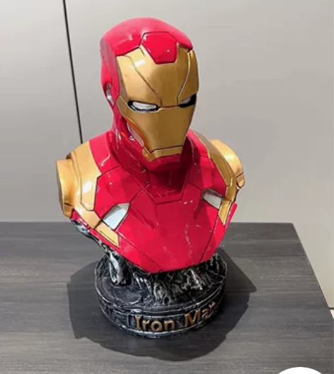 出一个钢铁侠原色大号半身手办摆件雕像36c...