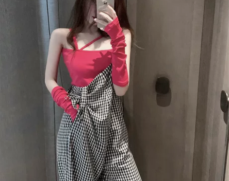 2022夏季新款性感吊带背心女短款上衣韩版...