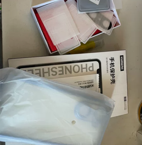 买的荣耀60pro新手机壳，全新拆封但一次...
