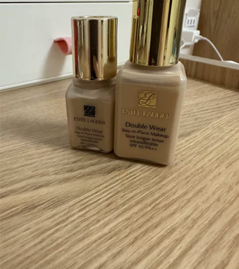 雅诗兰黛粉底小样7ml+15ml，一共22...