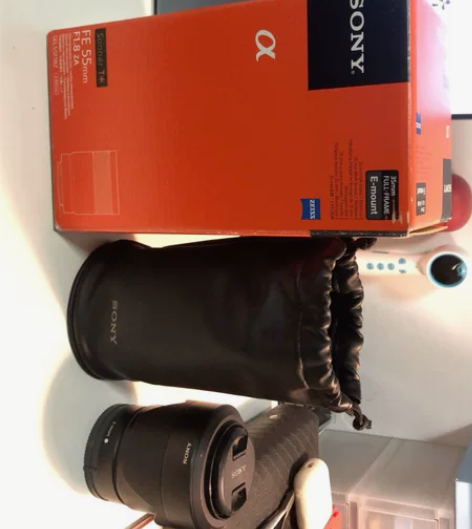 索尼55 1.8 ZA 镜头 sony 9...