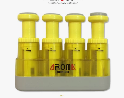 正品阿诺玛AROMA握力器 吉他指力器 钢...