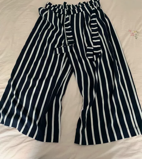 ZARA阔腿裤 尺码34 裤长93cm左右...