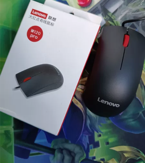 联想原装有线鼠标M120pro笔记本台式一...