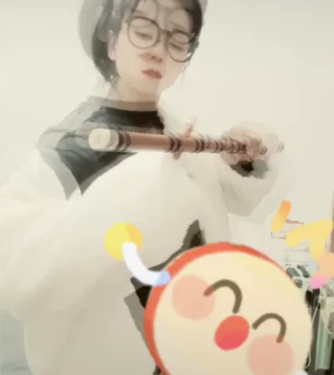 清掉   笛子    E调    买了摆设...