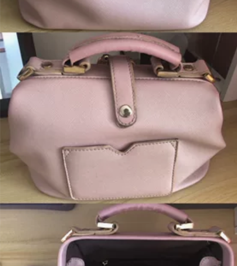 女士包包 闲置便宜出 1.粉色包 可手提可...