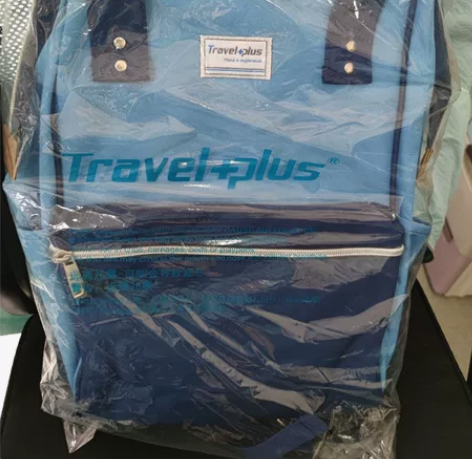撞色可手提旅游电脑包双肩包 购于网易严选，...