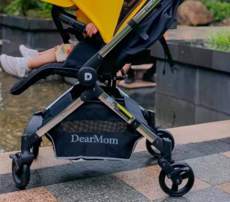 DearMom  A2婴儿车 新生儿双向轻...