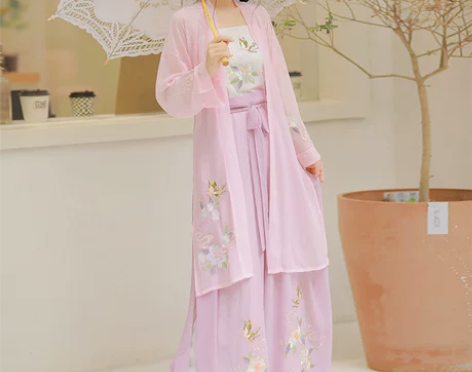 妃亦坊原创汉服女【清雪】宋裤刺绣日常春夏款...