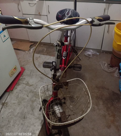 菲利普折叠自行车九成新，上班首选，车轻便捷...