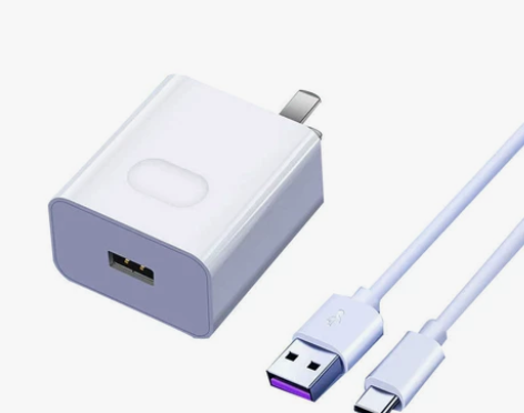 手机电源充电器适用华为超级快充5A充电头p...