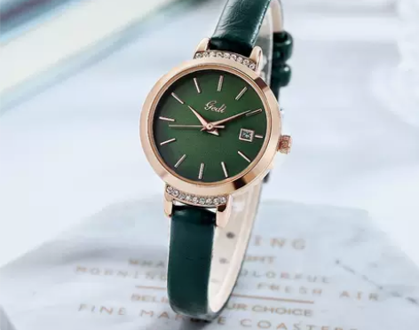 自买自用，实用好货 歌迪女士小众日历防水手...