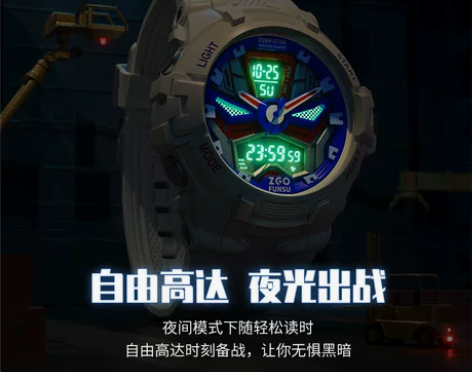 刀锋高达联名手表青少年儿童学生潮流假面骑士...