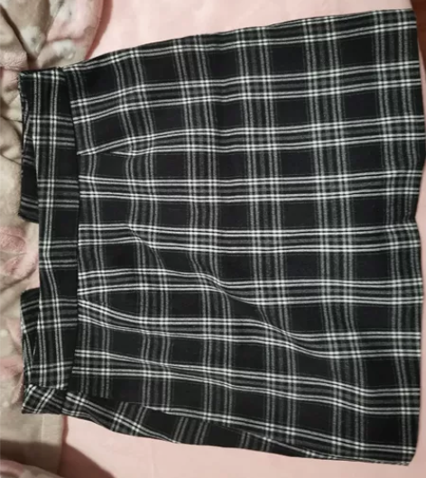 女士纪念日半身裙春格子秋冬半身裙包臀裙s码...