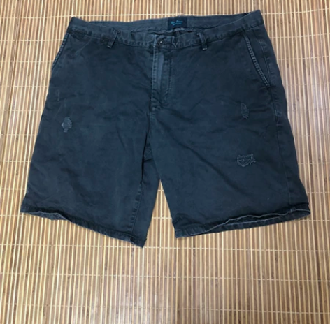 做旧短裤男休闲短裤五分裤 款式故意的，腰围...