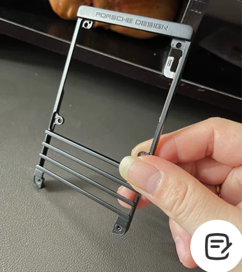 黑莓机皇保时捷9981铁框 黑色边框 外壳...