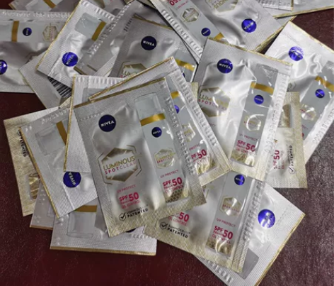 妮维雅630防晒焕白精华防晒乳片装20片3...