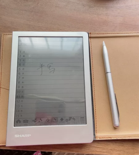 SHAPE夏普电子记事本WG-S30。 电...