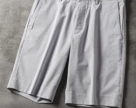 日系文艺风！轻薄透气~东吉U家 夏季男士速...