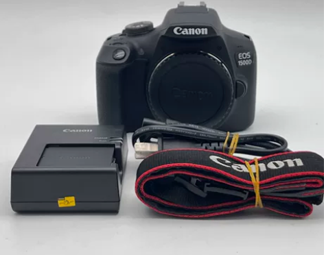 佳能 EOS 1500D 机身明显使用痕迹...