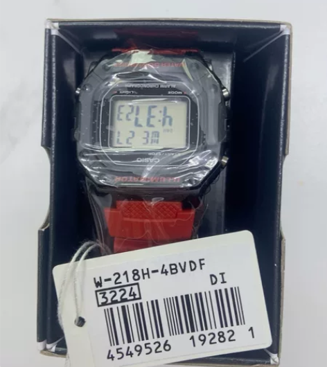 卡西欧 小方块手表 型号：W-218H-4...