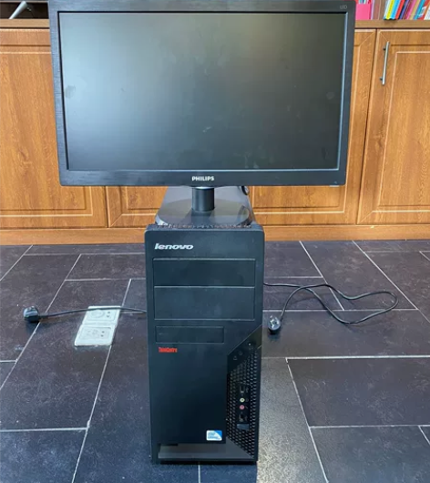 Lenovo联想电脑 飞利浦显示屏 联想台...