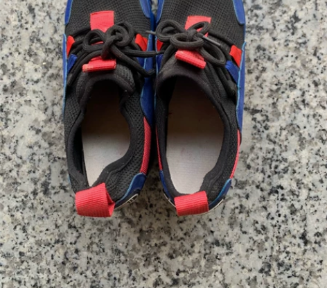 夏天拼色厚底内增高鞋，36码，穿了五次，非...