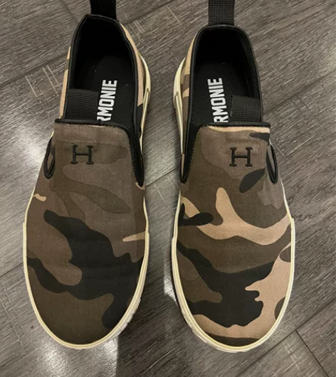 【包邮】迷彩厚底帆布鞋 尤为wconcep...