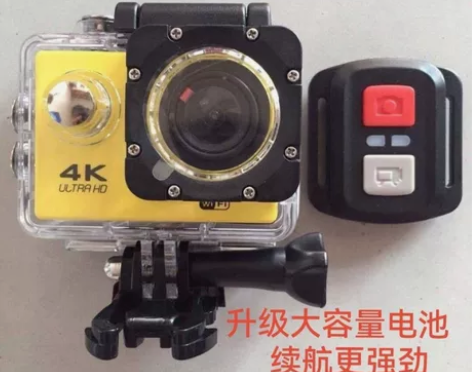 高清wifi摄像机防水潜水运动相机 摩托自...