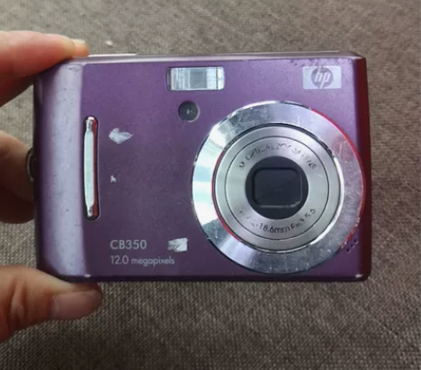惠普hp cb350复古ccd卡片相机 故...