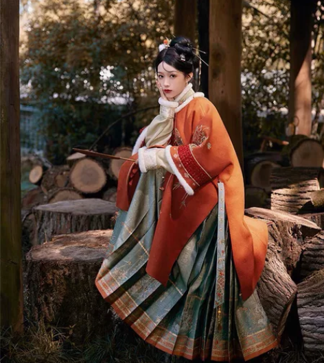 【急收】七月夕汉服 剔红海棠 原创立领短衫...