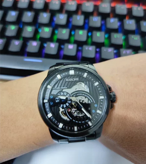 雷诺狼人杀联名款，时尚多层立体镂空全自动机...