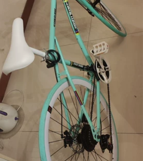 24速公路自行车死飞 高颜值 准新 自己买...