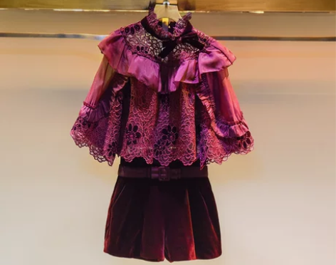 妃语欧洲站欧货潮荷叶边小香风名媛显瘦蕾丝…...