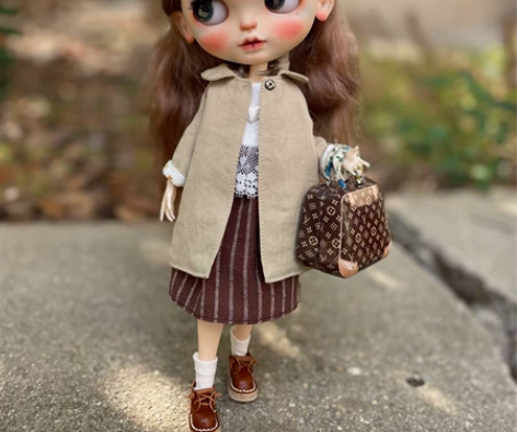 blythe小布娃衣日系文艺风office...