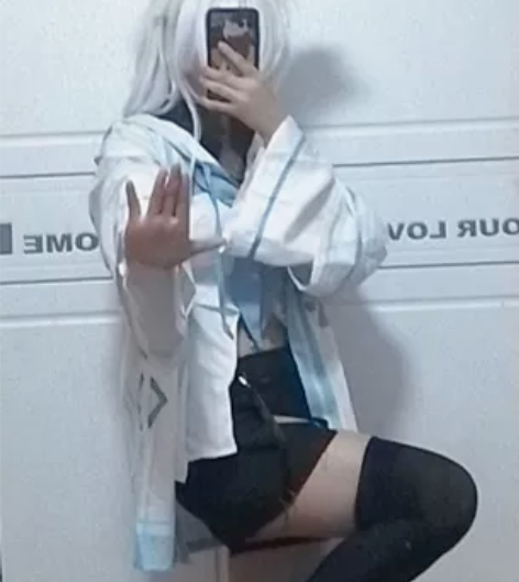 【出/换】和顺家的白上吹雪cos服 衣服大...