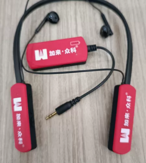 加来众科HW1南瓜同款无线耳机，展厅摆样 ...