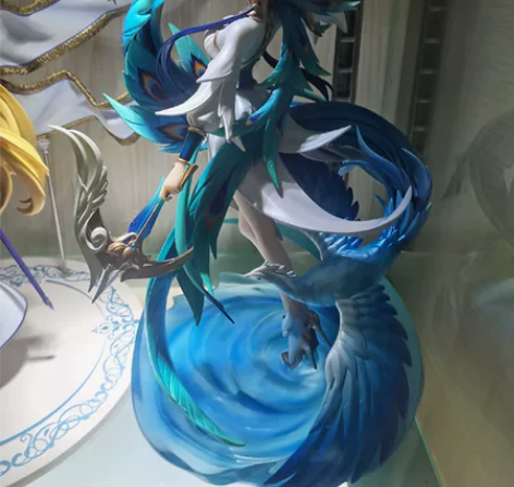 王者荣耀官方虞姬手办 有外盒无内盒 快递顺...