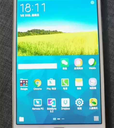 三星Galaxy TAB S 平板手机，全...