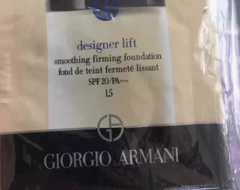 阿玛尼大师粉底液小样，阿玛尼蓝标粉底液小样...