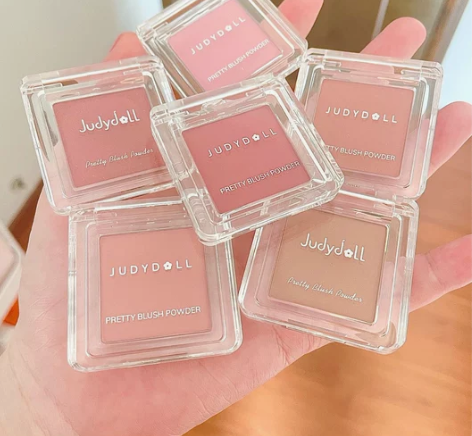 橘朵单色腮红盘06腮蓝腮紫juduo高光3...